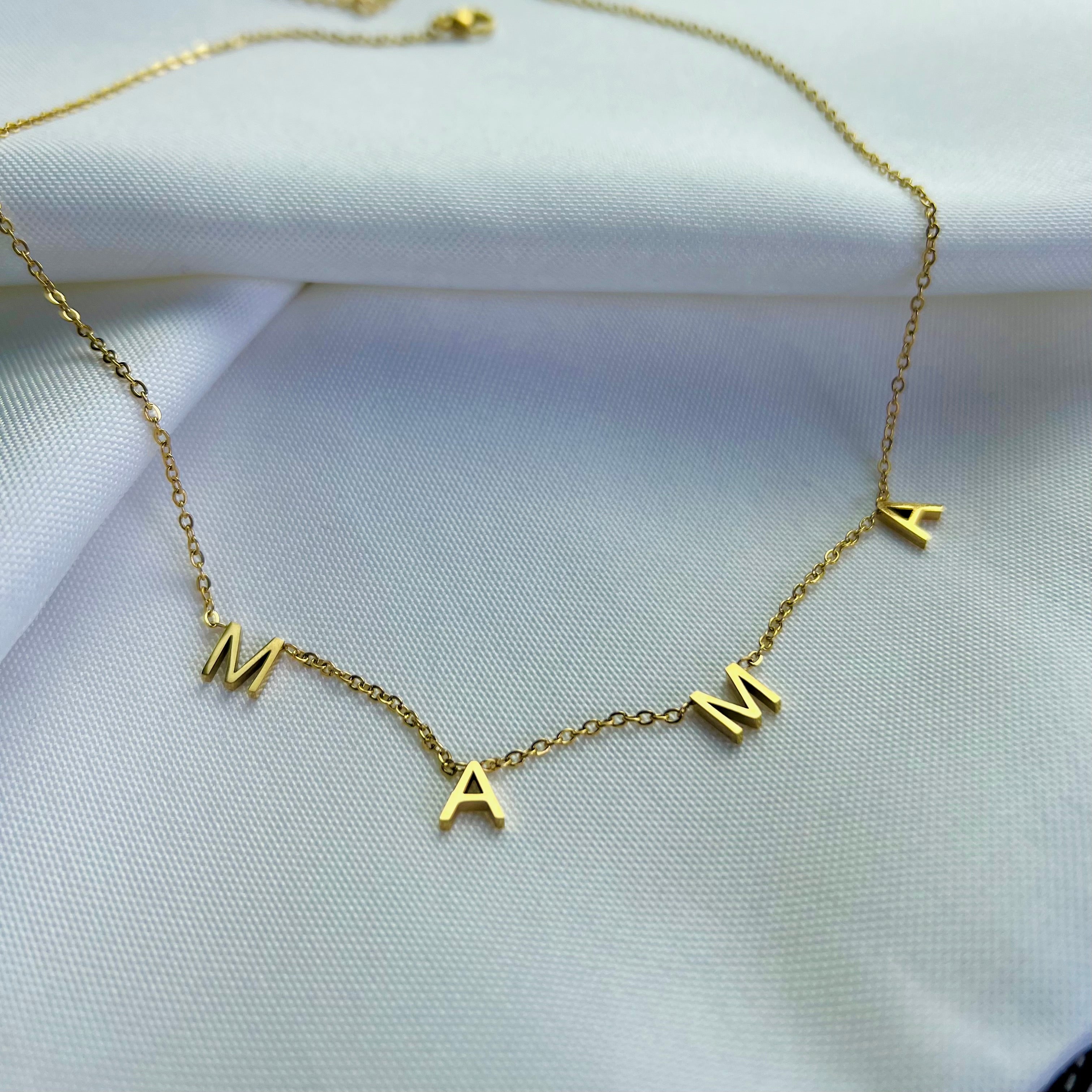 MAMA Letter Necklace