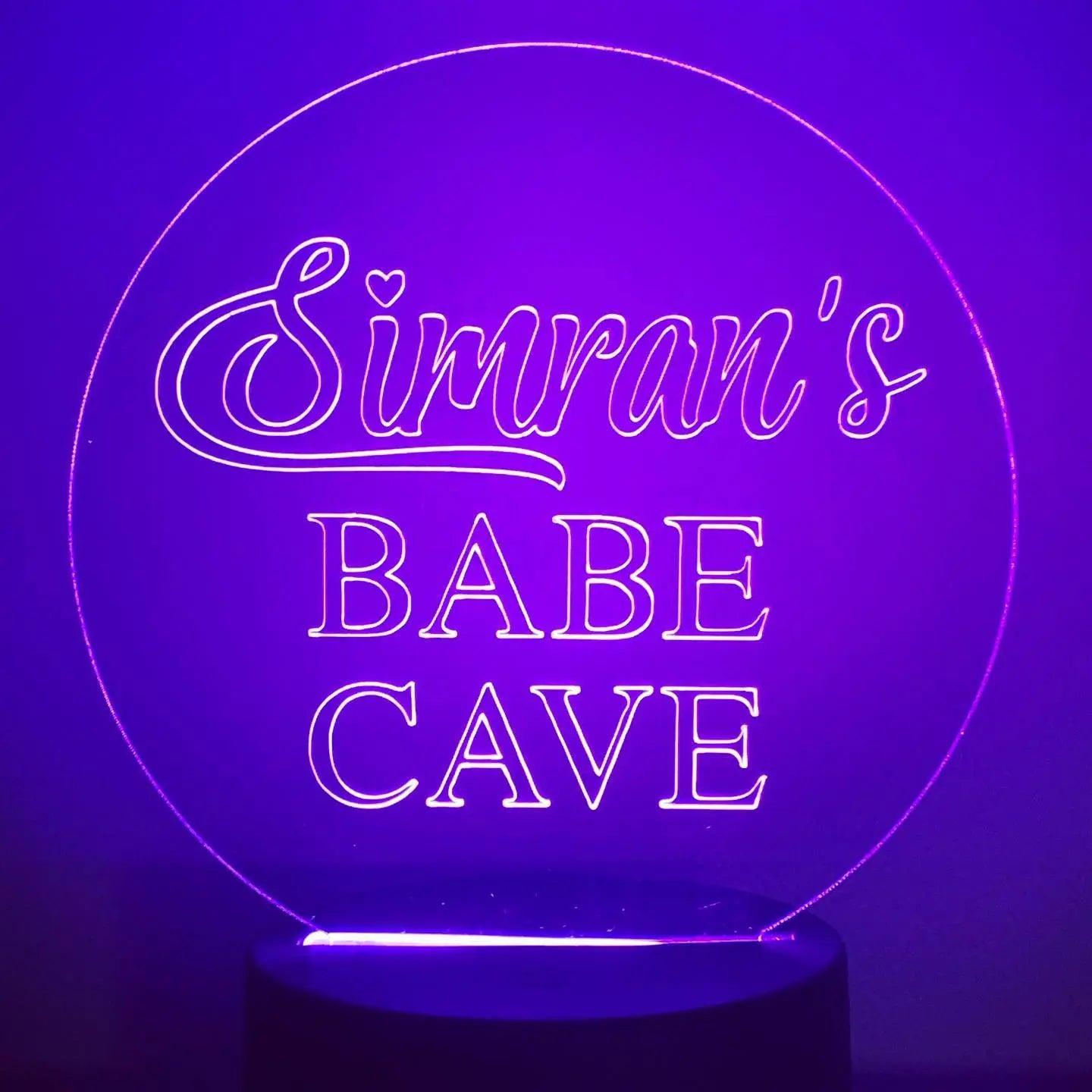 Personalised LED Lamp Tranquil Touch Gifts