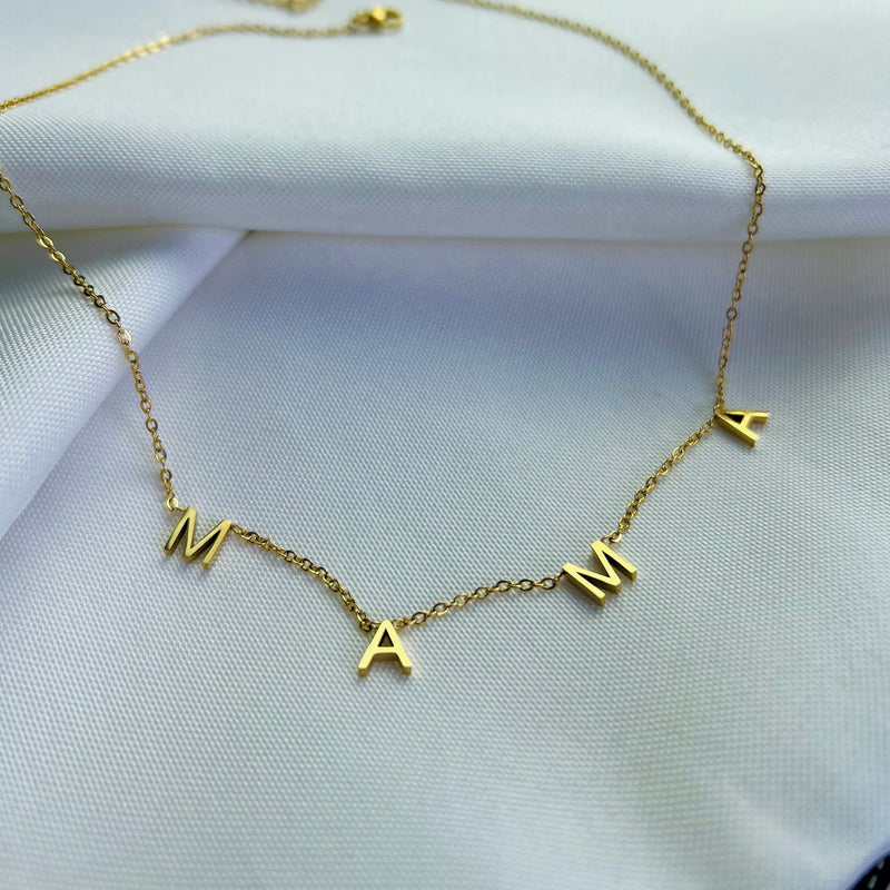 MAMA Letter Necklace