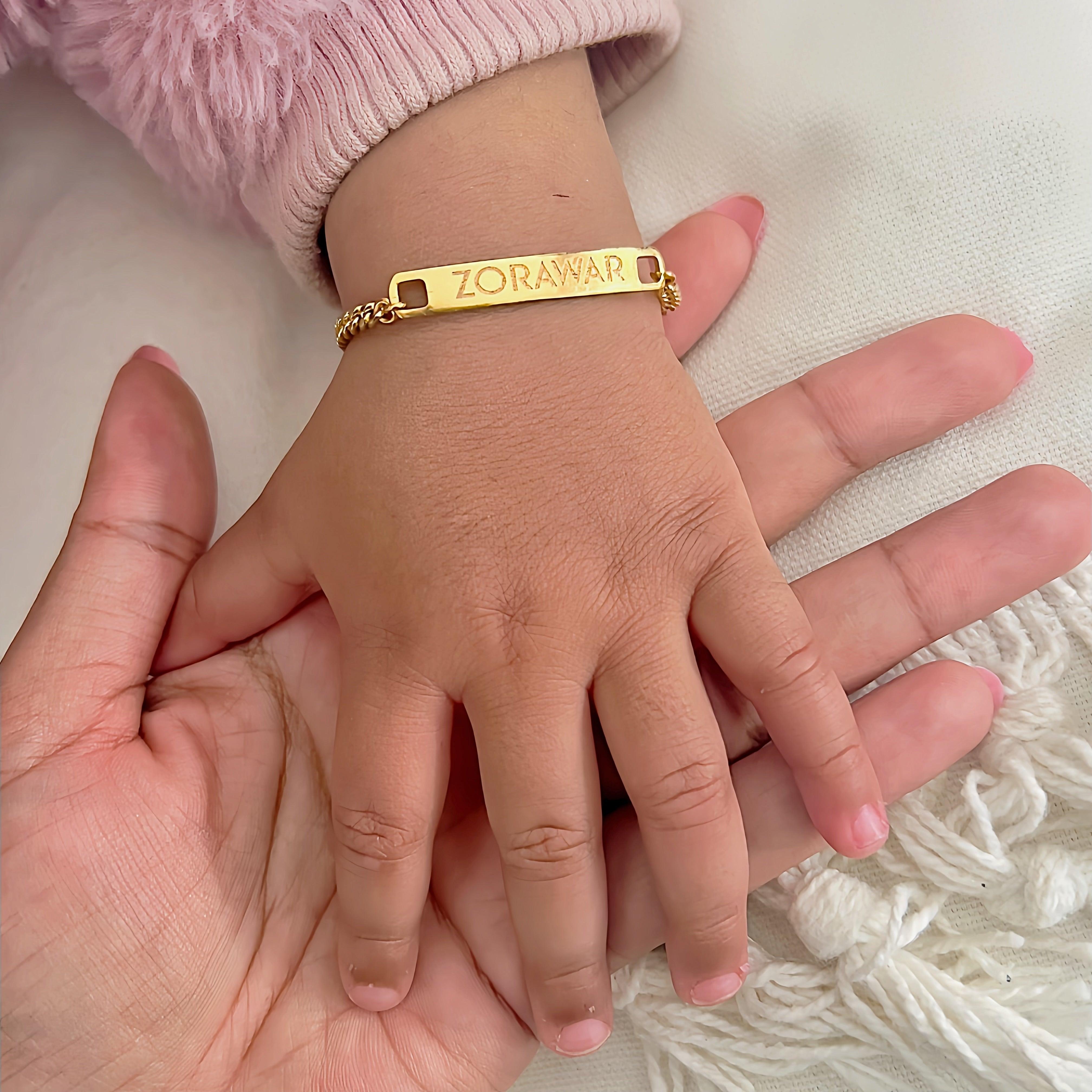 Personalised Gold Plated Name Bracelet