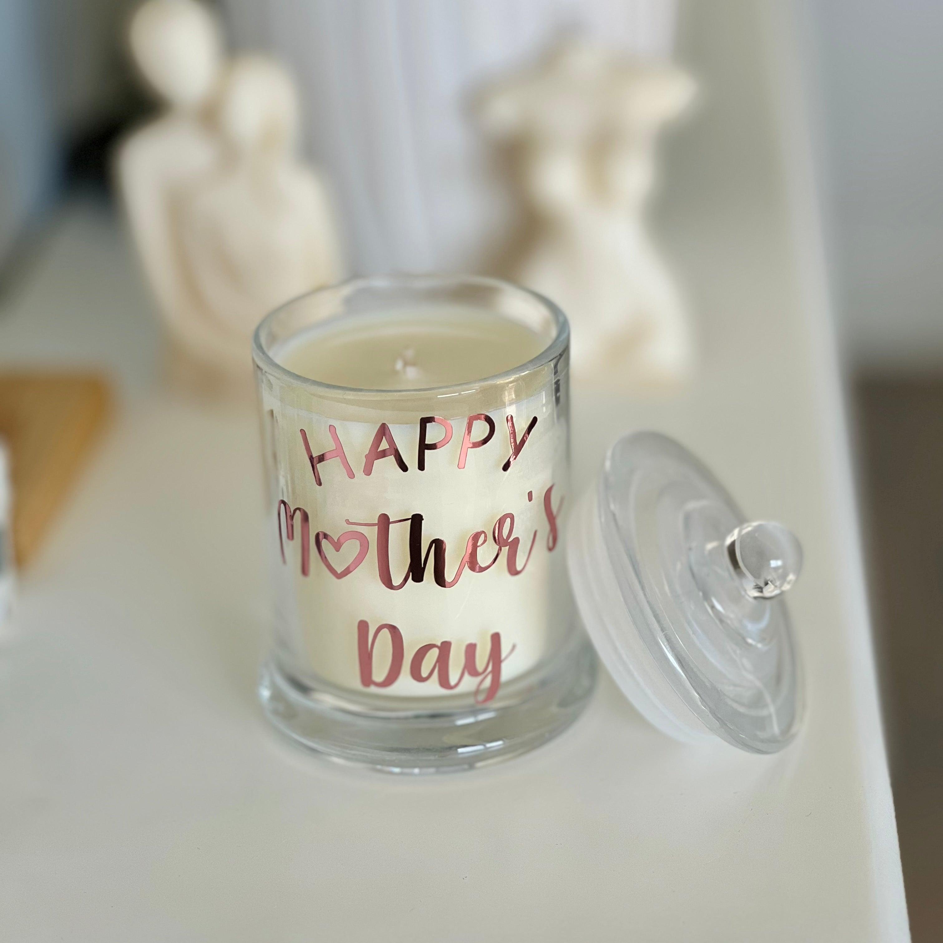 Personalised Scented Soy Candle for Mother’s Day