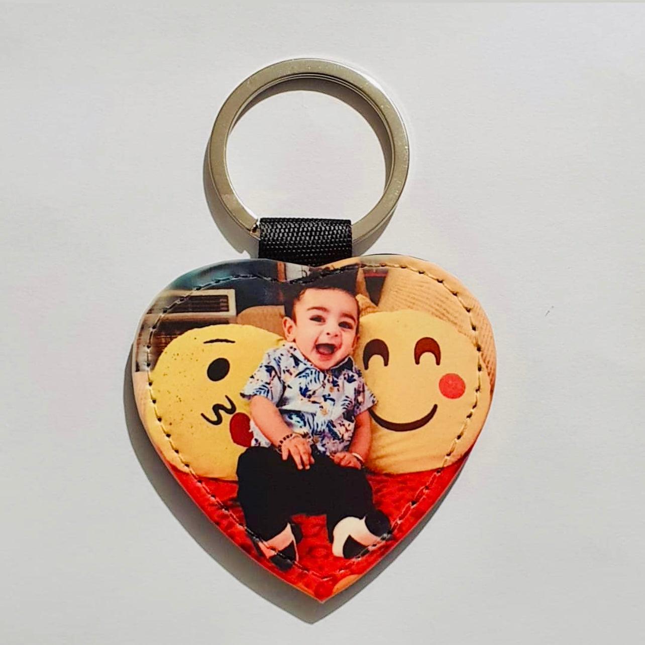 Personalised Heart Keychain with Photo - A Unique and Thoughtful Gift