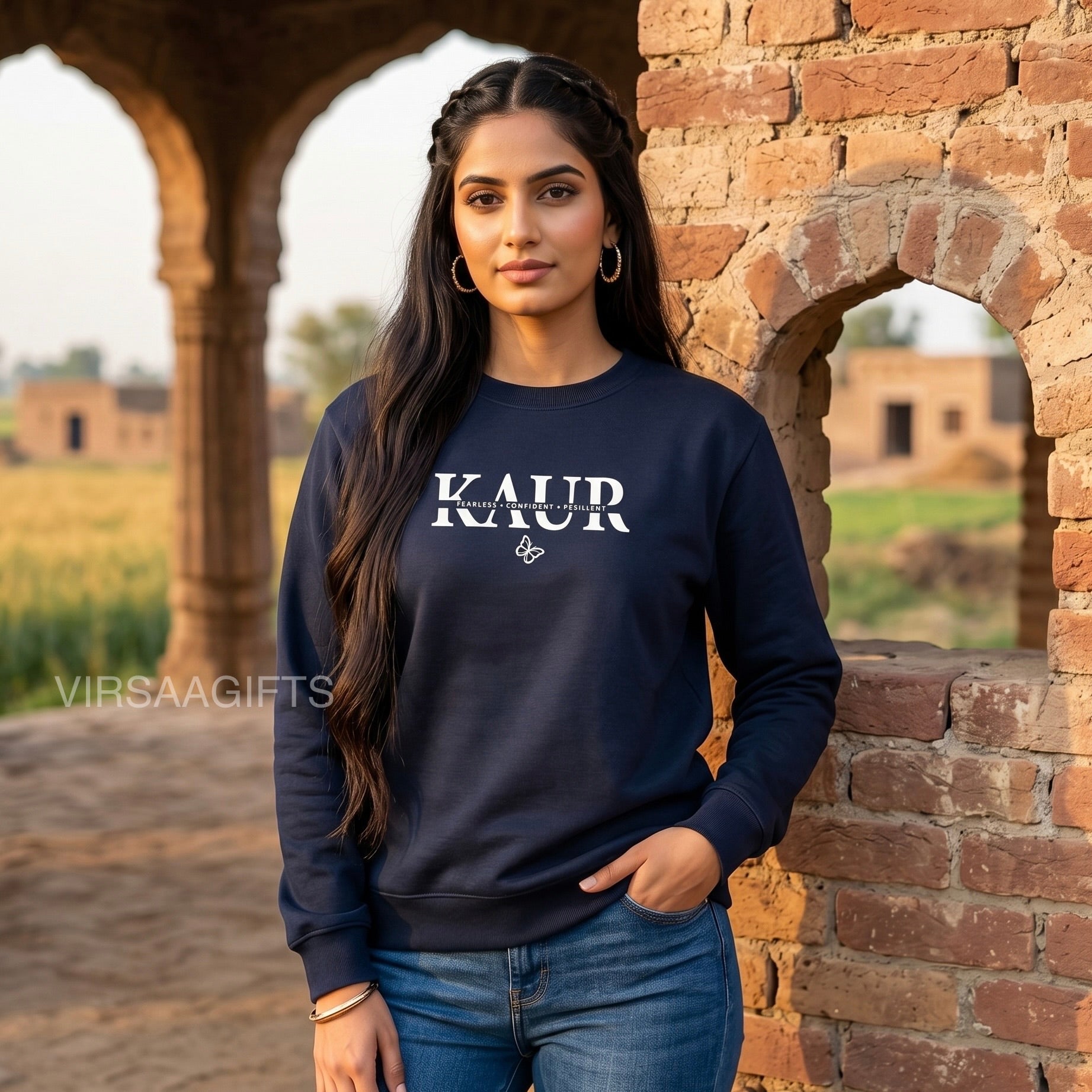 KAUR Statement Sweatshirt