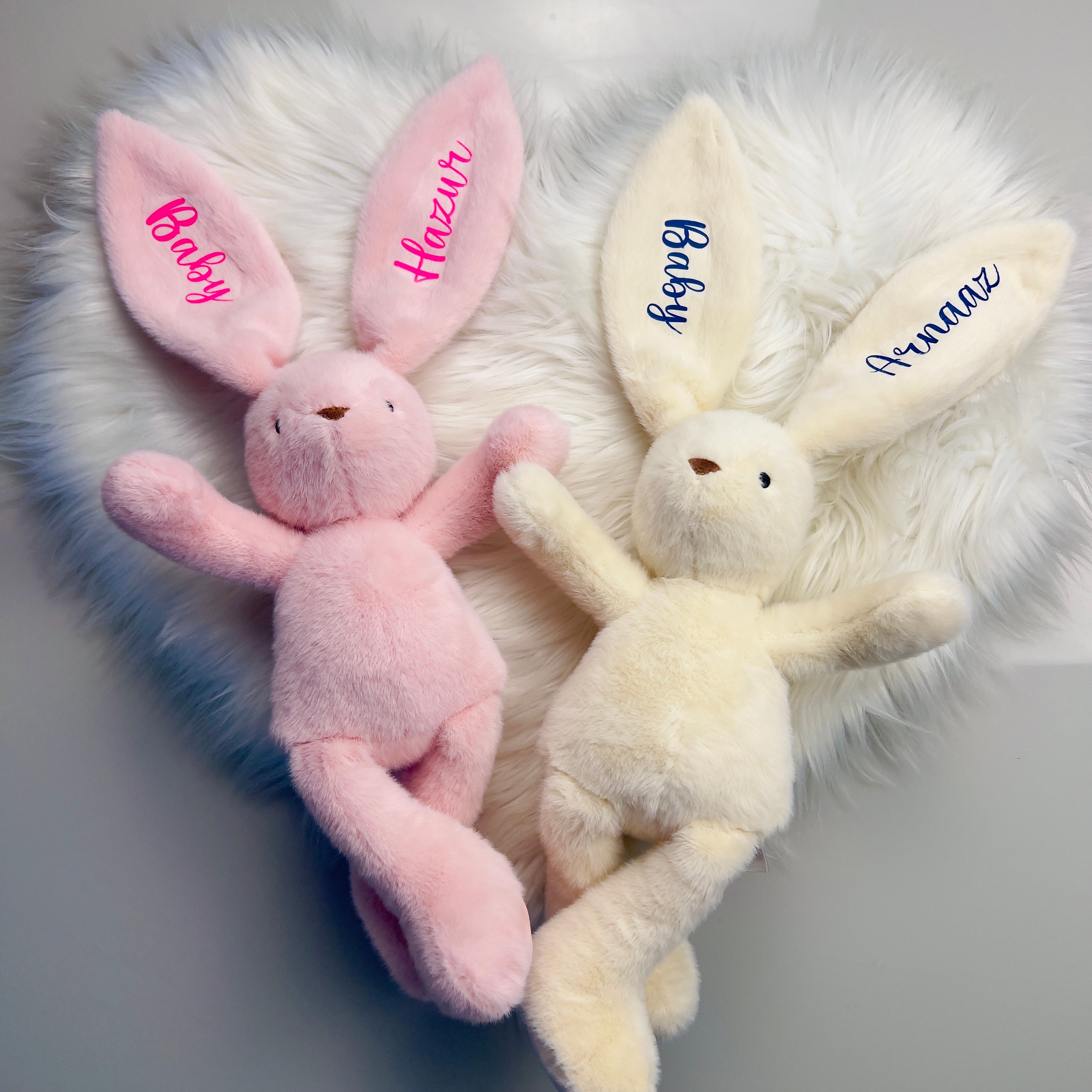 Personalised Soft Toy Bunny for Babies & Kids