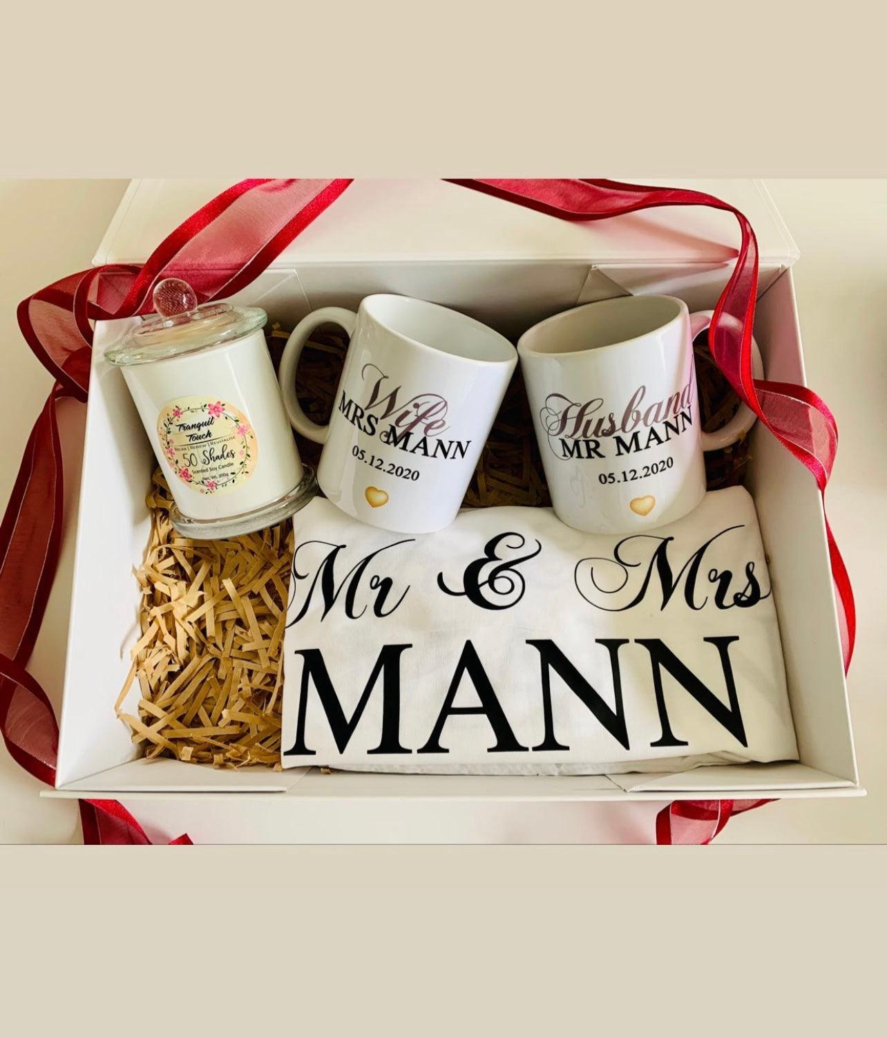 Wedding | Anniversary Gift Hamper | Personalised Gift Box for Couple