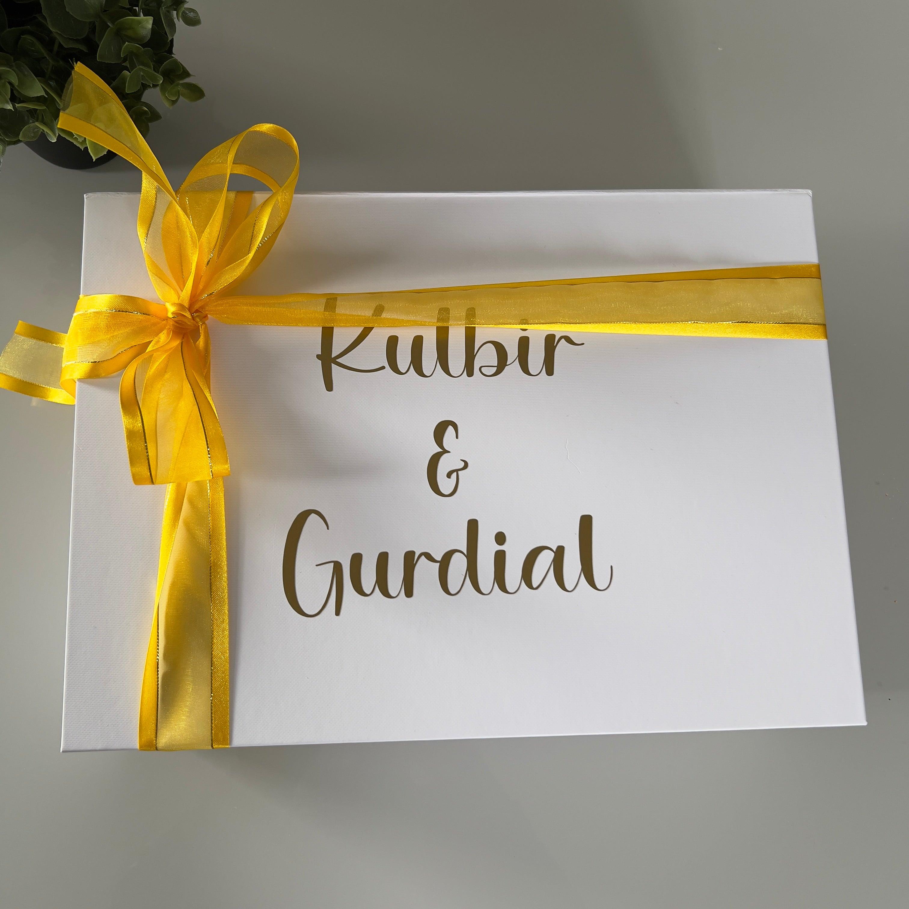 Wedding | Anniversary Gift Hamper | Personalised Gift Box for Couple