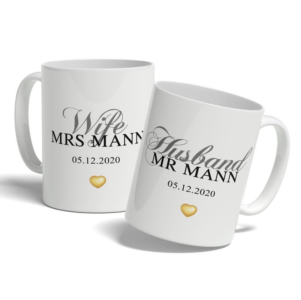 Personalised Ceramic Photo Mug for Couples