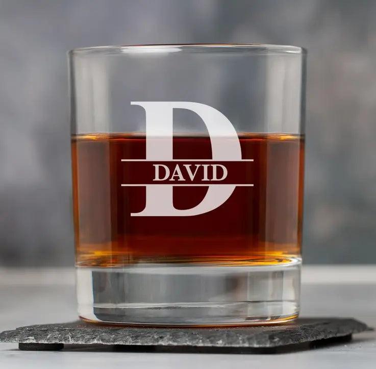 Personalised Whiskey Glass with Name